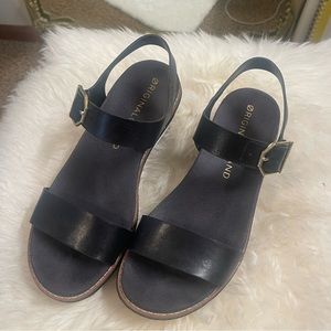 Cole Haan Leather Platform Sandals Size 6